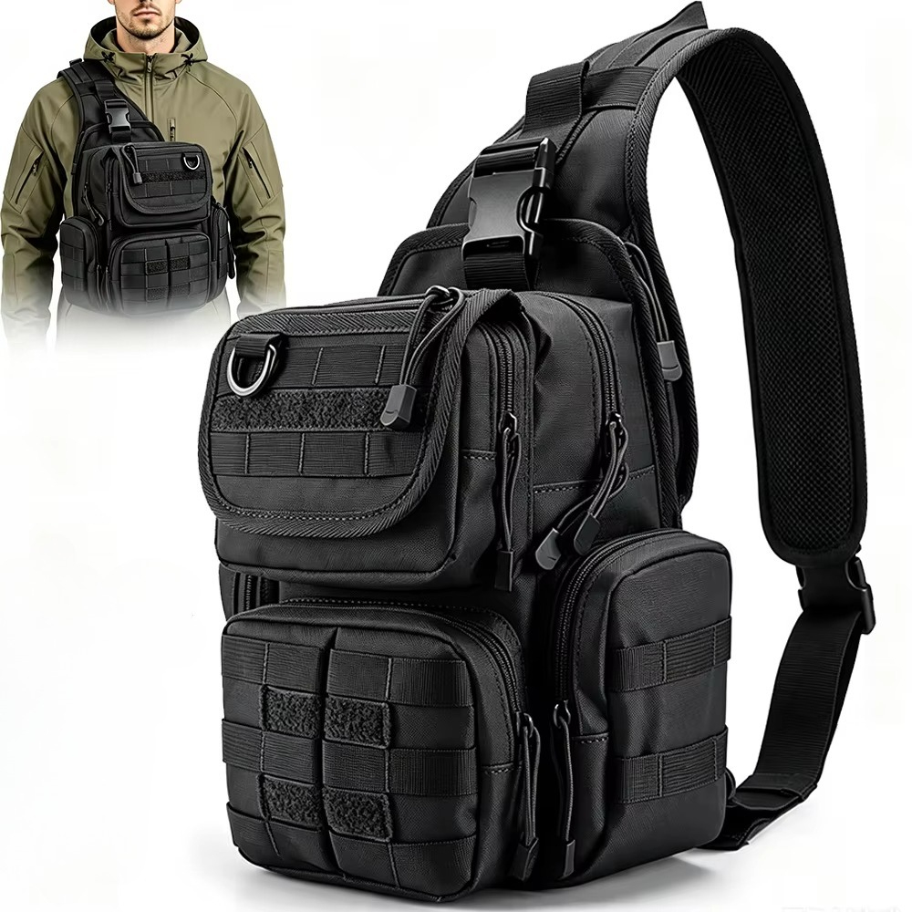 Edc Concealed Carry Sling Bag - Bolsa táctica para pistola, bolsa para