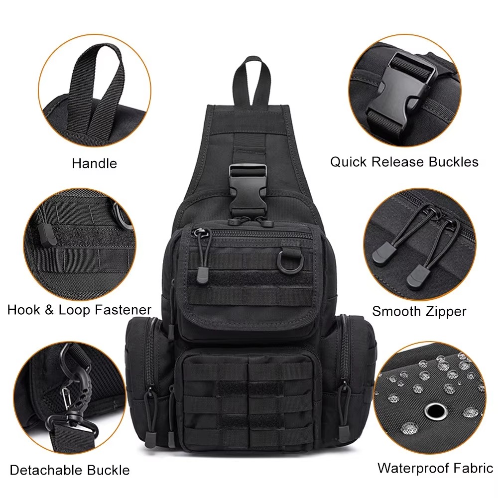 Bolsa táctica para pistola, bo - Edc Concealed Carry Sling Bag reseña y precio